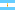 Flag for Argentina